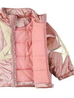 Piumino in poly con cappuccio