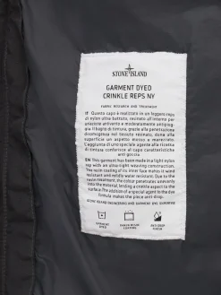 Piumino parka corto in nylon