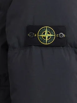 Piumino parka corto in ripstop