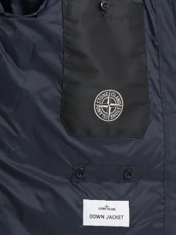Piumino parka corto in ripstop