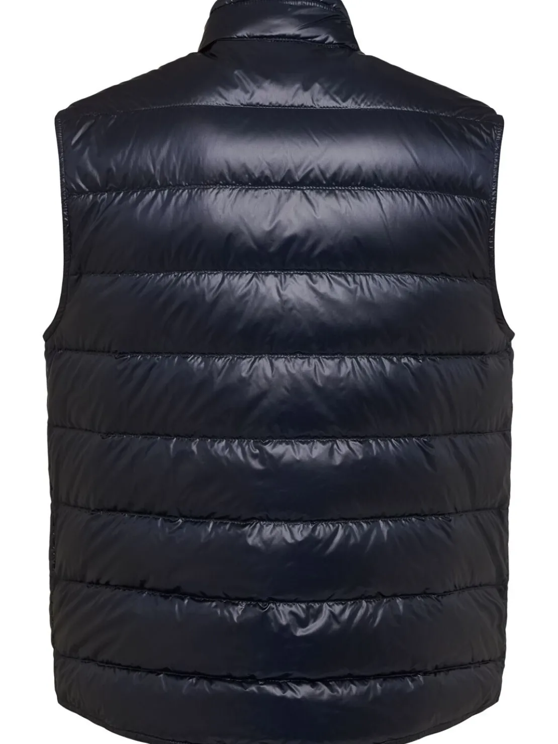 Piumino smanicato Gui in nylon trapuntato