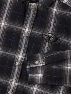 Plaid cotton shirt