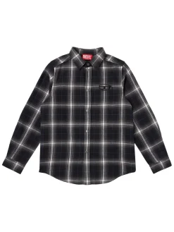 Plaid cotton shirt