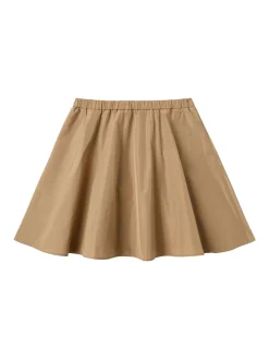 Pleated tech skirt