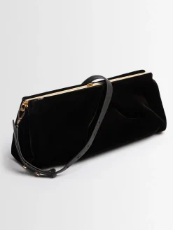 Pochette grande in pelle