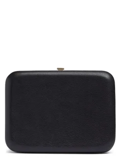 Pochette Minaudiere in pelle martellata