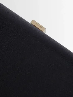 Pochette Minaudiere in pelle martellata