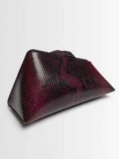 Pochette 8.30 PM in pelle goffrata