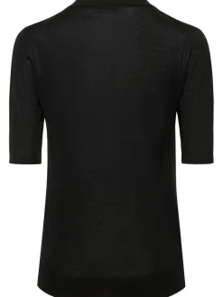Polo Frank in maglia di cashmere e seta