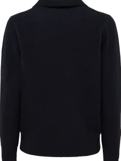 Polo in maglia di lana