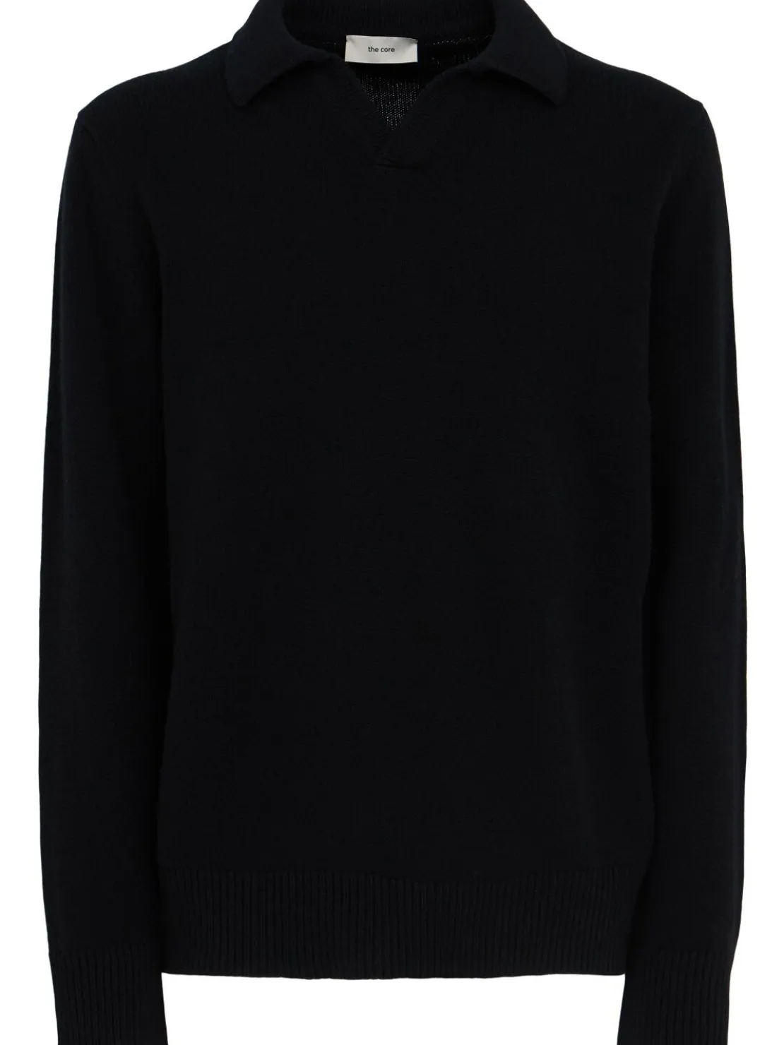 Polo in maglia di lana