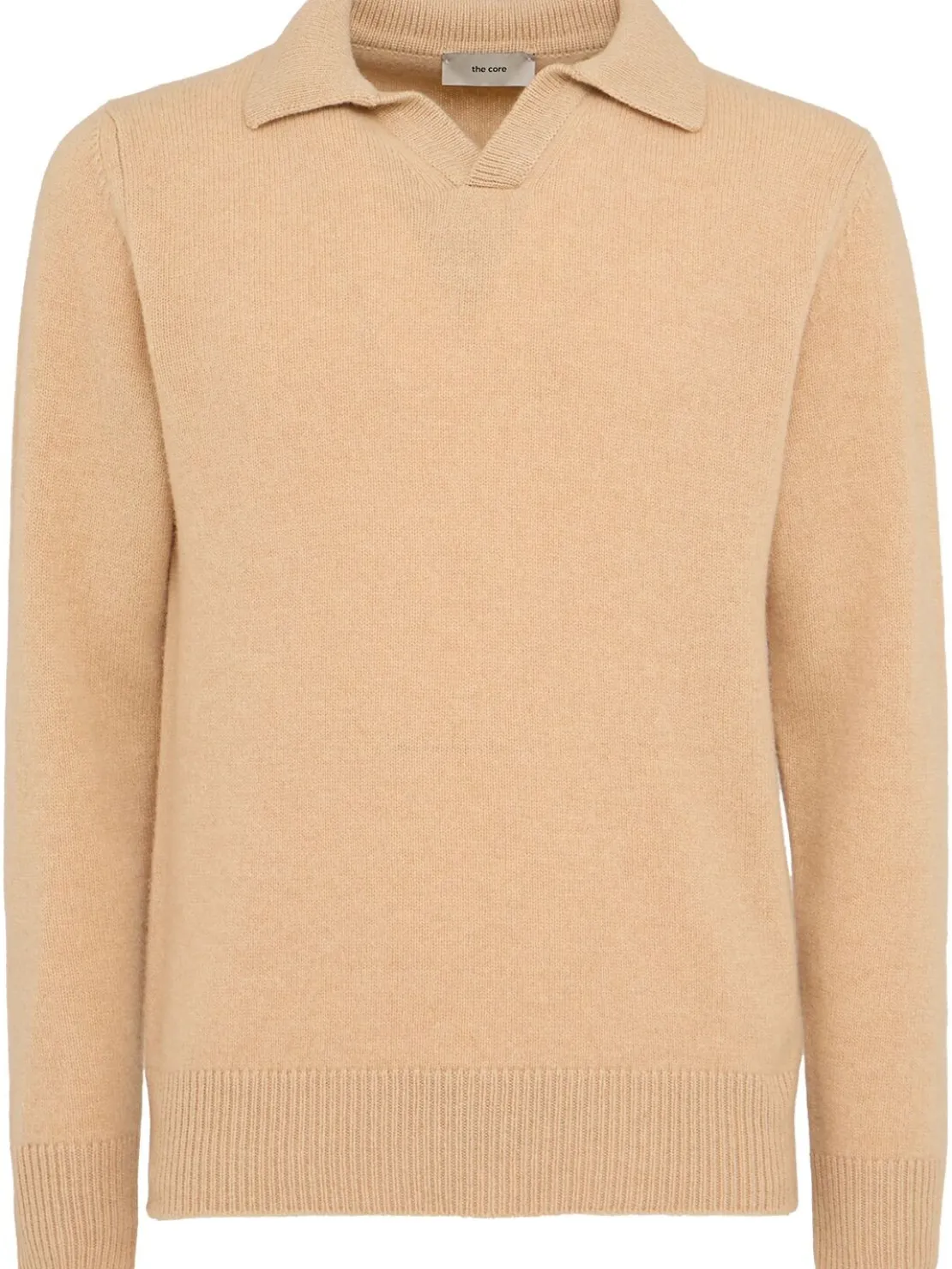 Polo in maglia di lana