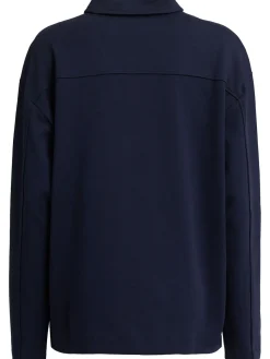 Polo maniche lunghe in misto cotone