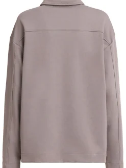 Polo maniche lunghe in misto cotone