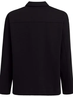 Polo maniche lunghe in misto cotone