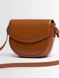 Poly shoulder bag w/ logo