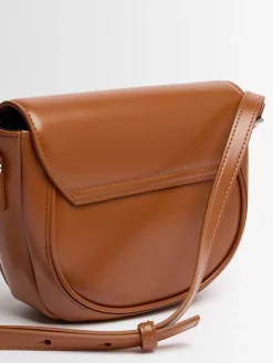 Poly shoulder bag w/ logo