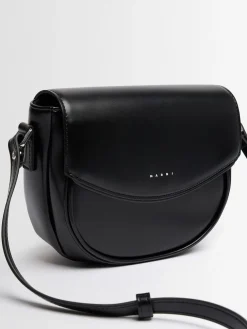 Poly shoulder bag w/ logo