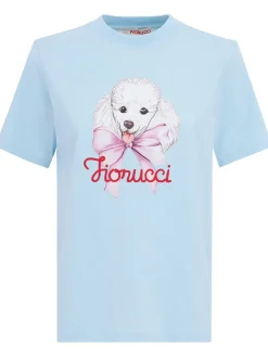 Poodle logo print regular t-shirt