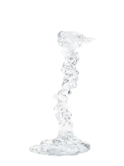 Portacandele grande Drip in vetro