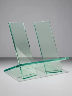 Portalibri grande Crystal Green