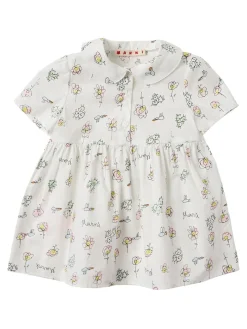 Printed cotton dress