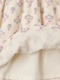 Printed cotton dress
