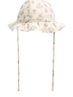 Printed cotton hat