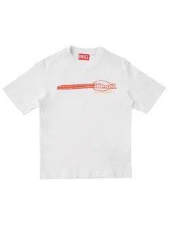 Printed cotton jersey t-shirt