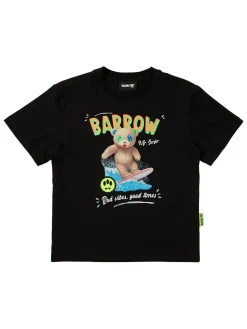 Printed cotton jersey t-shirt