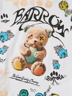 Printed cotton jersey t-shirt