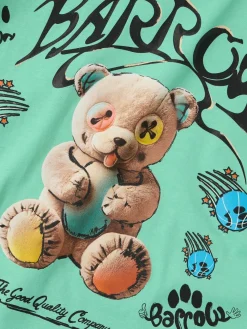 Printed cotton jersey t-shirt