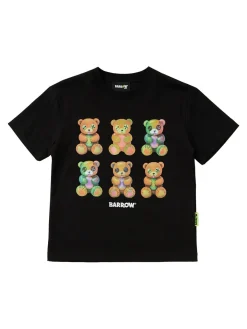 Printed cotton jersey t-shirt