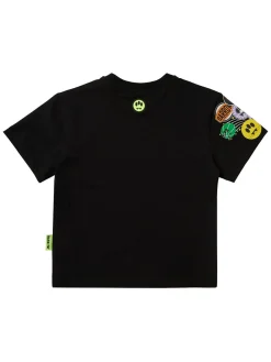 Printed cotton jersey t-shirt