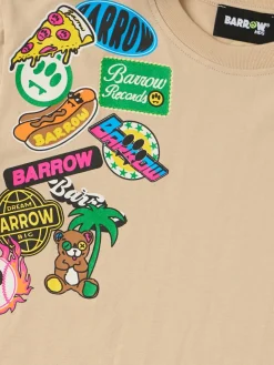 Printed cotton jersey t-shirt