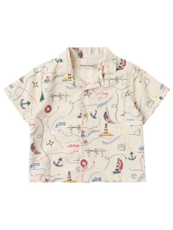Printed cotton shirt