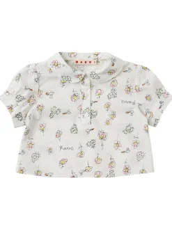 Printed cotton shirt