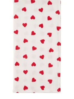 Printed cotton swaddle blanket