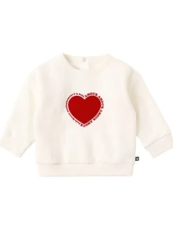 Printed cotton sweatshirt