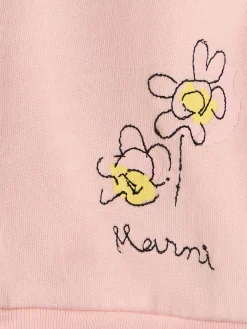 Printed cotton sweatshirt