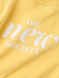 Printed cotton sweatshirt