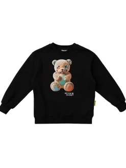 Printed cotton sweatshirt
