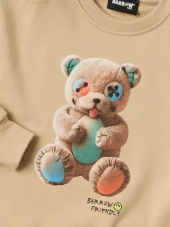Printed cotton sweatshirt