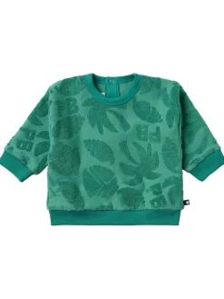 Printed cotton sweatshirt