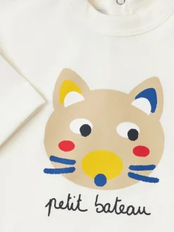 Printed cotton t-shirt