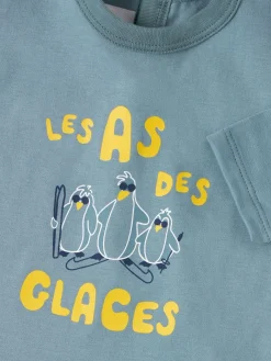 Printed cotton t-shirt