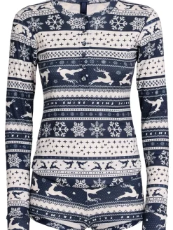 Printed pajama set