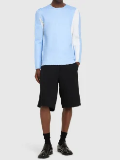 Pullover girocollo relaxed fit
