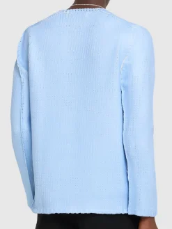 Pullover girocollo relaxed fit