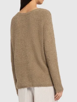 Pullover Kathy in cotone bouclé